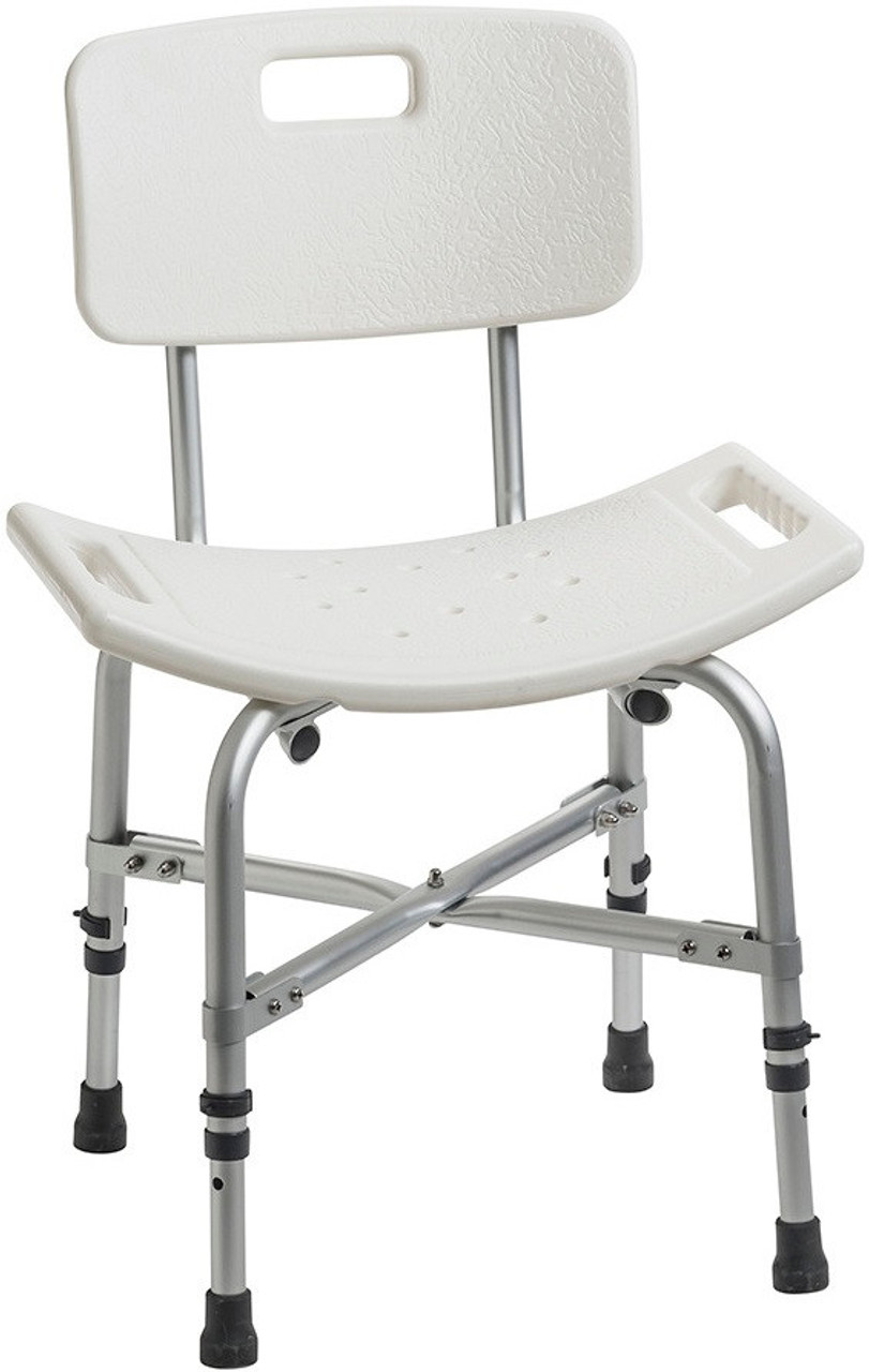 Drive Deluxe Bariatric Shower Chair with Back 12021KD