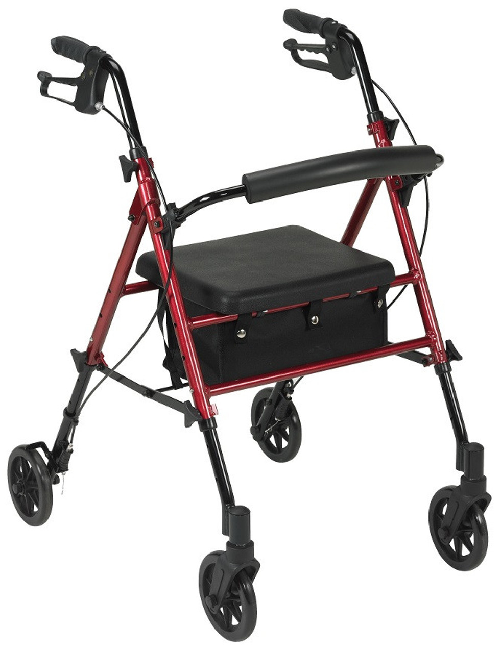 Drive RTL10261 Universal Height Aluminum Rollator