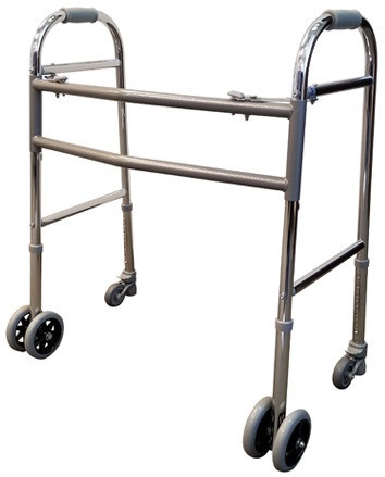 Tuffcare W500BW Bariatric Folding Walker w/ Wheels