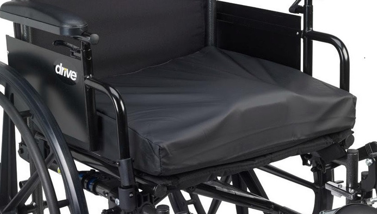 Drive Medical Titanium Gel/Foam Wheelchair Cushion 18 x 22