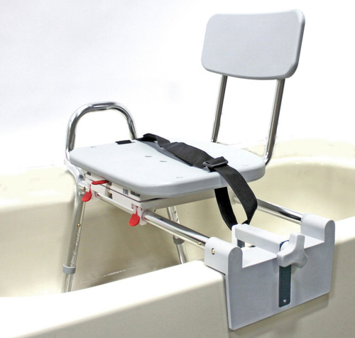 sliding shower chair bench