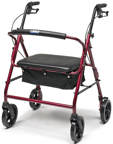 Lumex Walkabout Bariatric Hemi Rollator RJ4402R