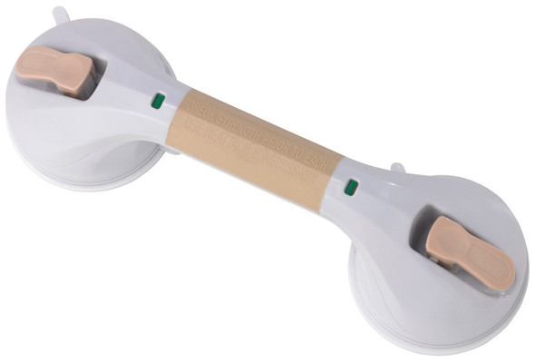 Drive RTL13083 Suction Cup Grab Bar top view