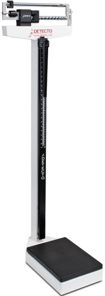 Detecto 339 Physician Scale w/ Height Rod right facing
