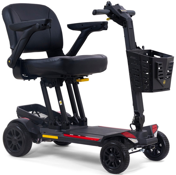 Buzzaround CarryOn HD GB220 Scooter left turn angle view