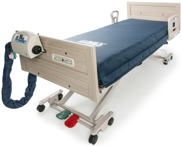 Lumex Select LS400 Alternating Pressure Low Air Low Mattress System left facing