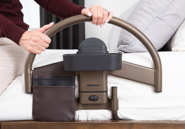 Stander 7960 Wonder Click Bed Handle supports up to 300 lbs.