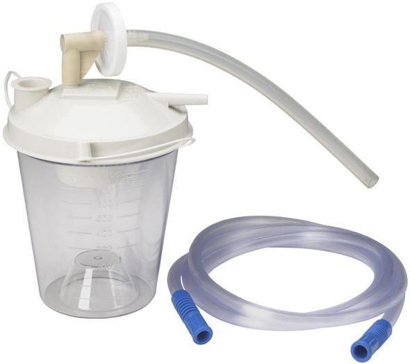 Drive 22330 Suction Canister with 10" connection tubing and 72" suction tubing kit