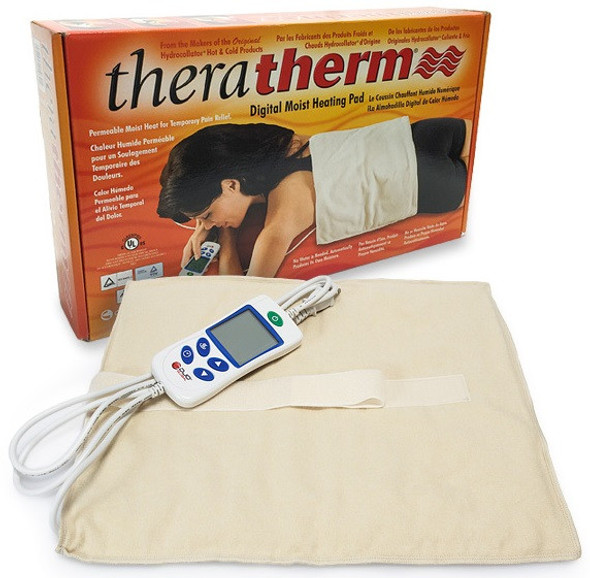 Theratherm Digital Moist Heating Pad 14" x 14" 1031-B by Chattanooga