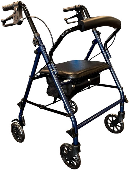 Probasics RLS6BG-KD Steel Rollator blue