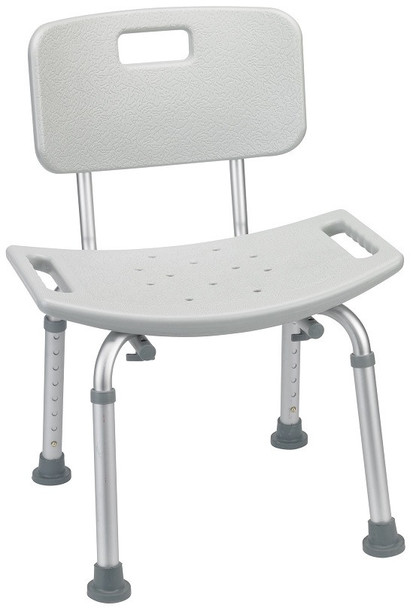 Deluxe Shower Bath Chair with Back RTL12202KDR by Drive