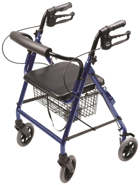 Lumex RJ4302 Walkabout Hemi Rollator blue Lumex RJ4302 Walkabout Hemi Rollator blue