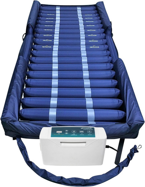 Protekt Aire 4600DXAB Alternating Pressure Mattress, Cell on cell, raised bolsters, and Digital pump system