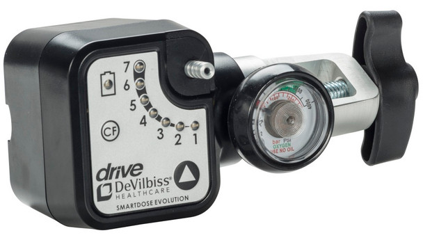 Drive OM-975 SmartDose Evolution Oxygen Conserver left facing