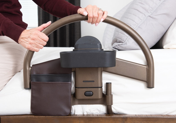 Stander 7960 Wonder Click Bed Handle supports up to 300 lbs.