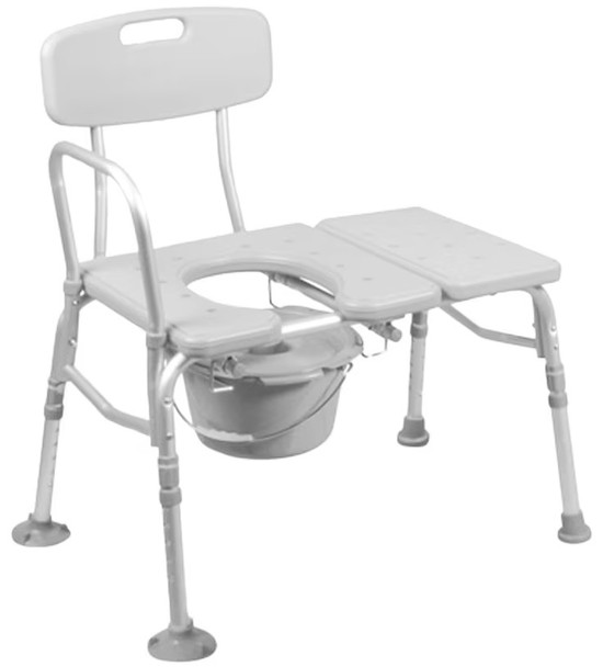 Rhythm B3300CWH Transfer Bench with Commode