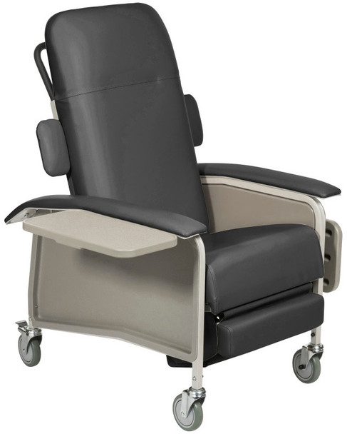 Clinical recliner in Charcoal color