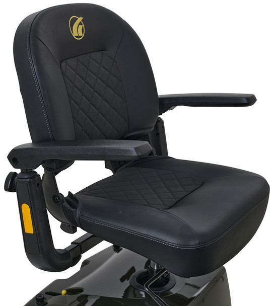 Companion GC440 features stadium seat with quilted diamond stitch Companion GC440 features stadium seat with quilted diamond stitch