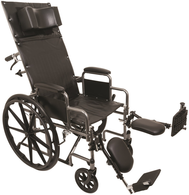 Recliner Wheelchair with Leg Rests by Probasics
