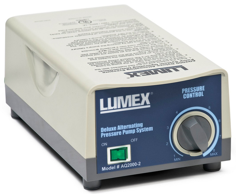 lumex variable deluxe pressure pump and pad system