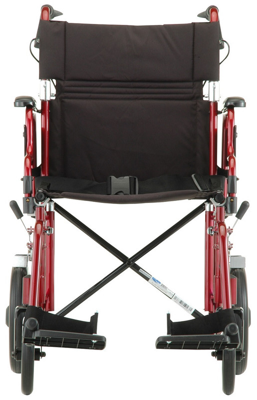Nova 352 Transport Chair 12" Wheels & Removable Arms