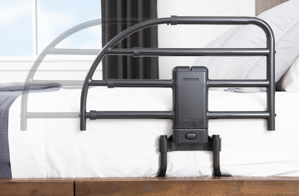 Rotating Bed Rails Best Bed Rails for Adjustable Beds - incl. Tempurpedic