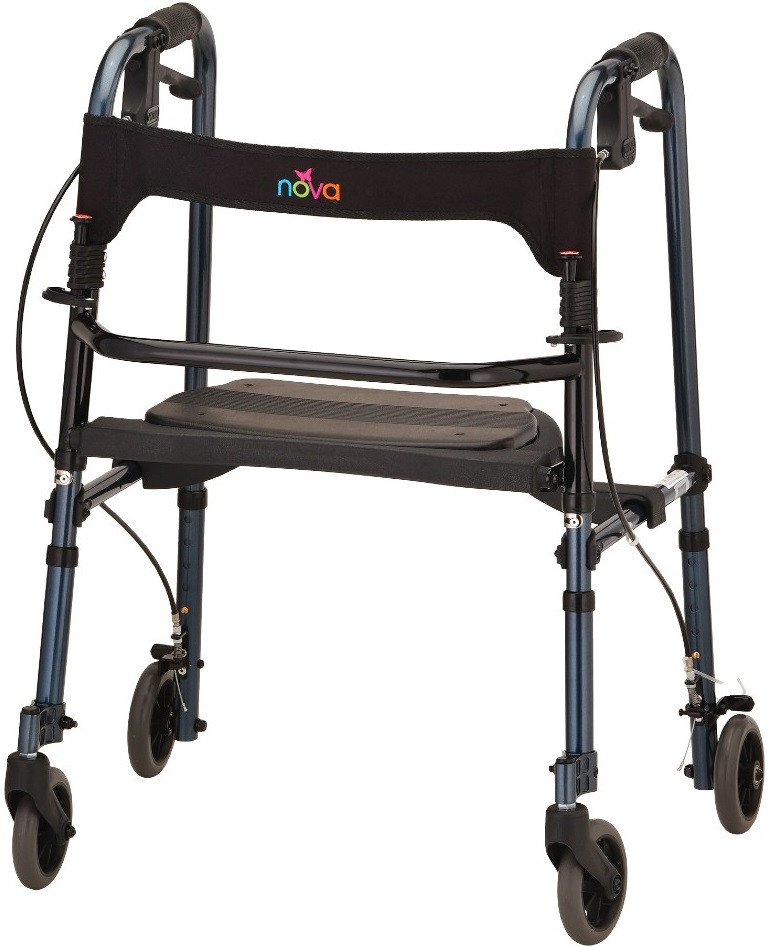 Nova Cruiser De-Light Folding Rolling Walker 4010