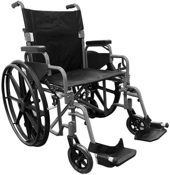 リンホーリン椅子　④ Rhythm Healthcare L3418SLN Combo Wheelchair Transport Chair