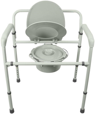 Vive Health LVA1059 Wide Folding Commode