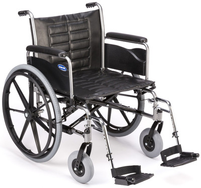 Invacare Tracer IV heavy-duty steel wheelchair