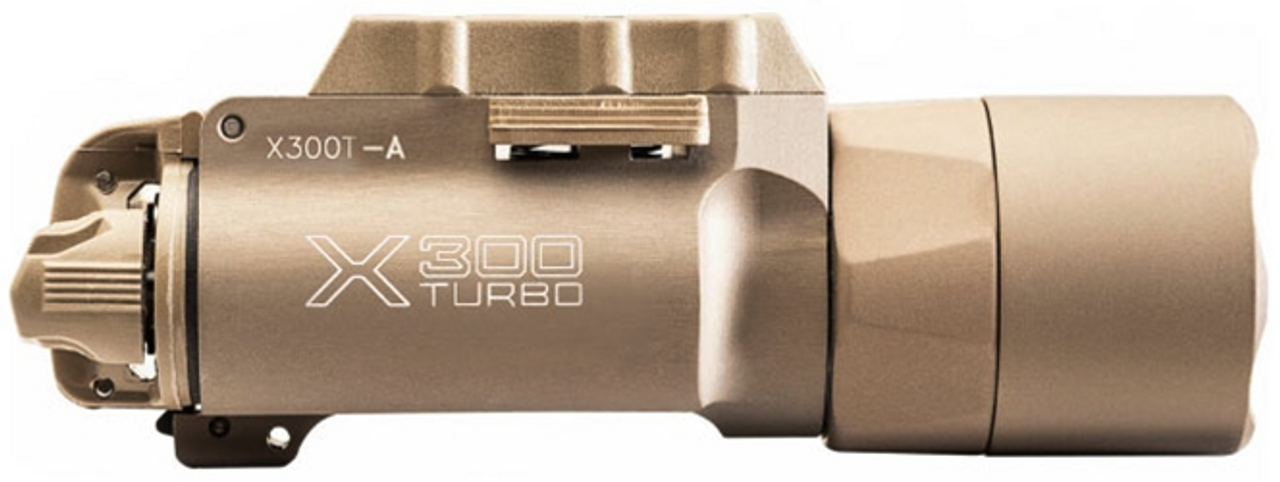 Surefire X300T-A Turbo Weapon Light LED Tan X300T-A-TN - Online Outfitters