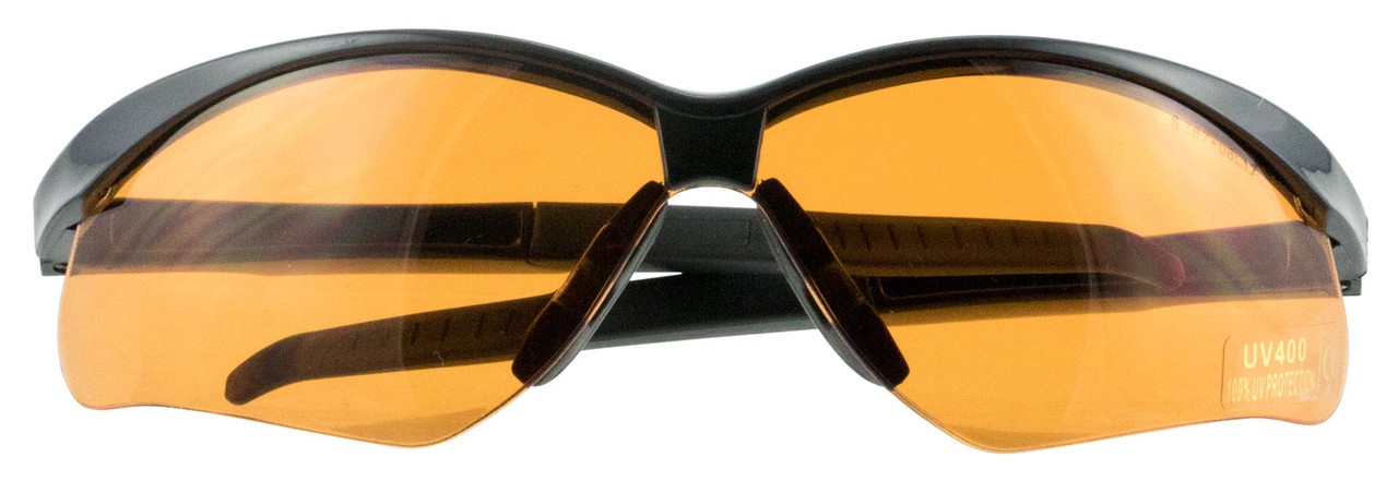 Walker's Crosshair Sport Shooting Glasses Amber