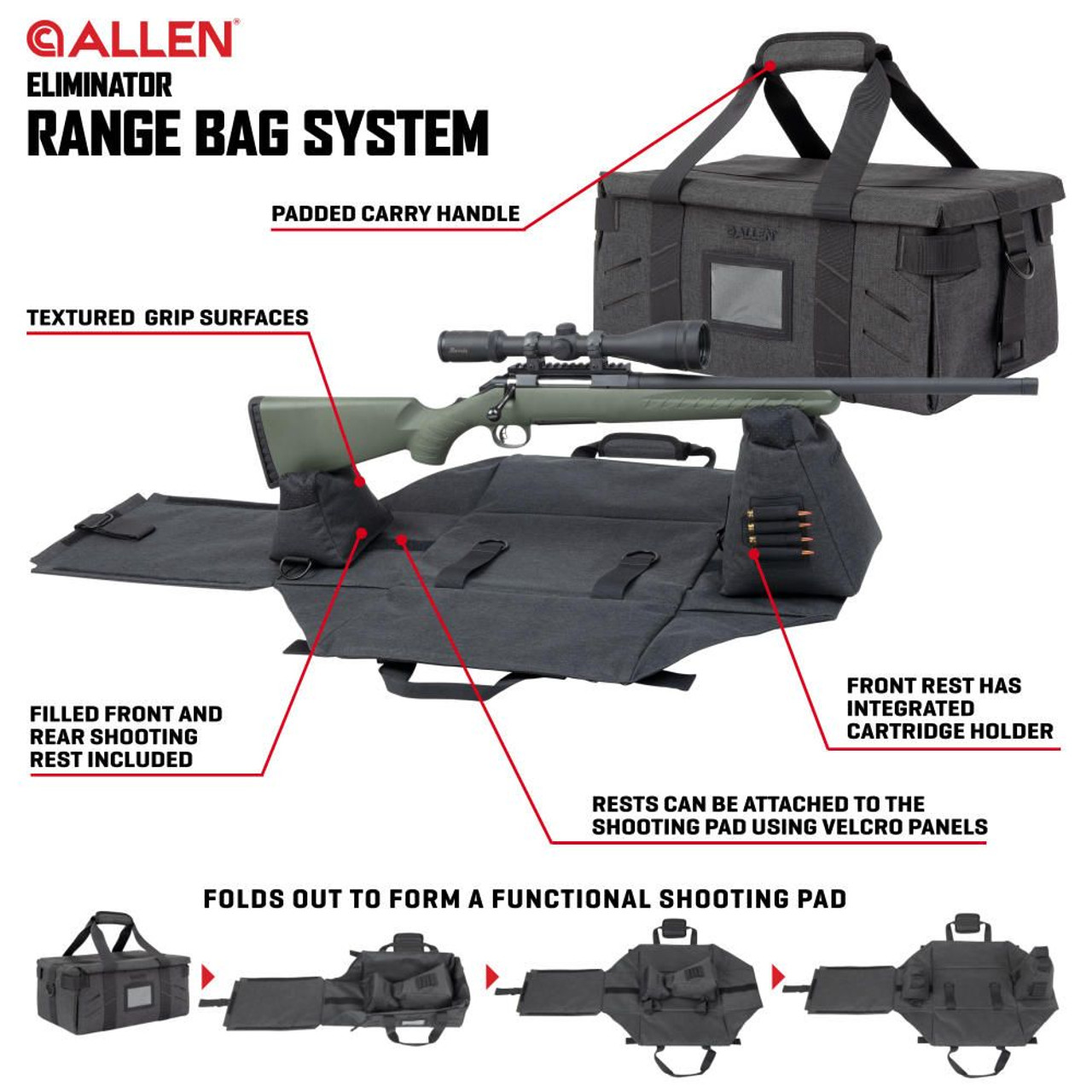 Range Bag - Gun Cleaning Mat - Red Rock Outdoor Gear