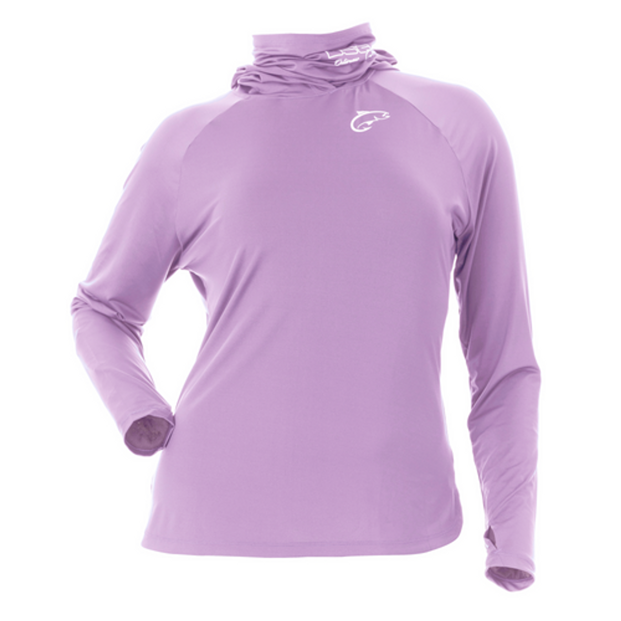 DSG Outdoors Women's Nora II Hooded Fishing Shirt Lilac