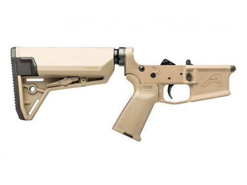 Aero Precision M4E1 Complete Lower Receiver w/ FDE MOE Grip & SL-S Carbine Stock FDE APAR600188