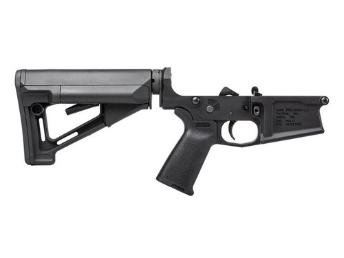 Aero Precision M5 Complete Lower Receiver w/ MOE Grip & STR Stock Ano/Blk APAR308017