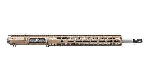 Aero Precision M5E1 Complete Upper 18" .308 SS Fluted Barrel EM15 FDE APAR308556M69