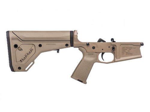 Aero Precision M5 Complete Lower Receiver w/ MOE Grip & UBR GEN2 Carbine Stock FDE Cerakote APAR308229