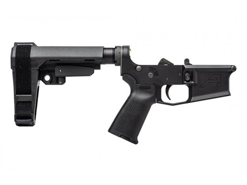 Aero Precision M4E1 Pistol Complete Lower Receiver w/ MOE Grip & SBA3 Brace Anodized/Black APAR600140
