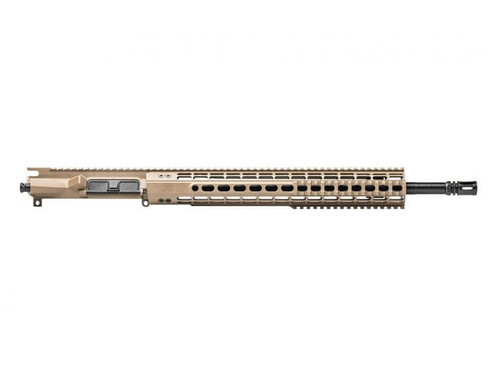 Aero Precision M4E1-E Complete Upper 18" .223 Wylde SS QPQ Rifle Length Barrel EQ15 FDE APAR600252Q73