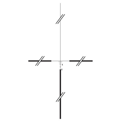 Trjicon Tritium Only ACOG 4x32 Amber .223 Crosshair Reticle w/ Backup Iron Sights TA01-D-100318