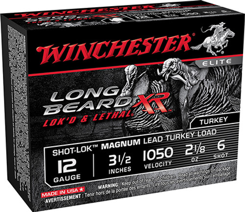 Winchester Long Beard XR Shot-Lok 12 GA 2 1/8 oz 6 Shot STLB12LM6