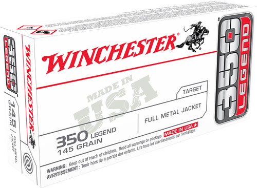 Winchester USA 350 Legend 145 Grain Full Metal Jacket USA3501