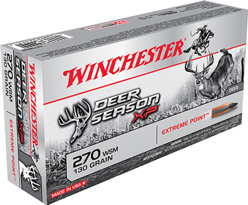 Winchester Deer Season XP 270 WSM 130 Grain Extreme Point X270SDS