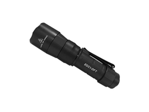 Surefire EDC1-DFT Dual Fuel Turbo LED Flashlight Black EDC1-DFT-BK