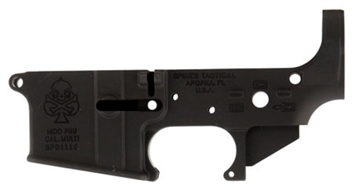 Spikes Tactical PHU Spade Stripped Lower Receiver Black STLS029