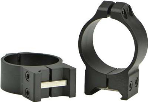 Warne Maxima Vertical Scope Rings Medium 34mm Black Steel 221M