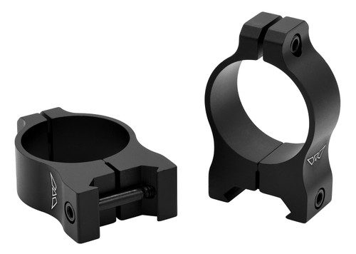 Warne Vapor Scope Rings Medium 30mm Black V414M