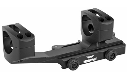 Warne X-SKEL Extended Cantilever Mount 1" For AR Platform- 1.43" Black QDXSKEL1TW