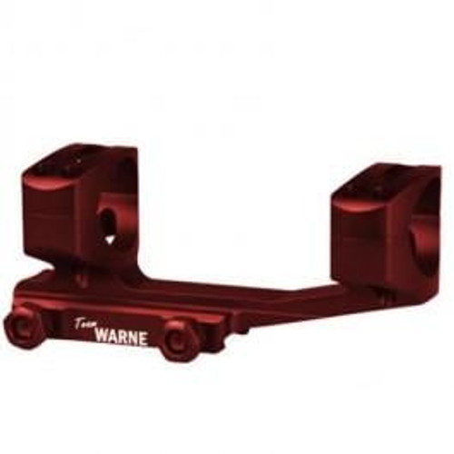 Warne X-SKEL Gen 2 Extended Cantilever Mount 1" For AR Platform- 1.43" Red XSKEL1R